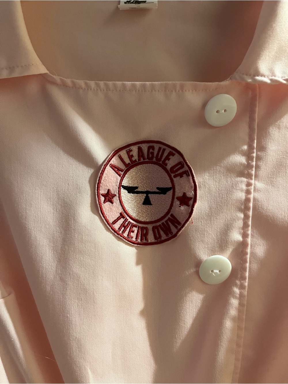Womens ’A League of Their Own' Pink Costume Dress - Picture 2 of 10